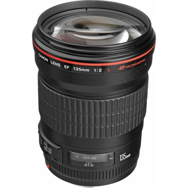 Canon EF 135mm f/2L USM レンズ　美品 フード付 Canon EF 135mm f/2L USM - Camerapdx