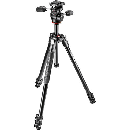 Manfrotto MK290XTA3-3WUS 290 Xtra Aluminum Tripod with 804 3-Way Pan/Tilt Head 7 Manfrotto MK290XTA3-3WUS 290 Xtra Aluminum Tripod with 804 3-Way Pan/Tilt Head 7